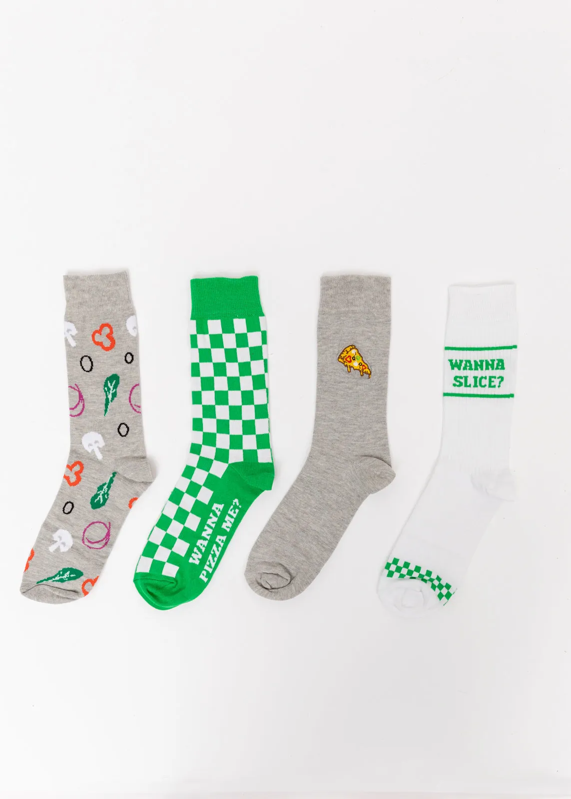 Veggie Pizza Sock Set