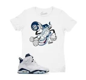 Womens - Midnight Navy 6 Fly Kicks Shirt