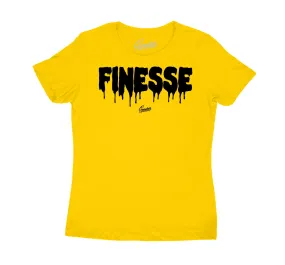 Womens University Gold 9 Shirt - Finesse - Gold