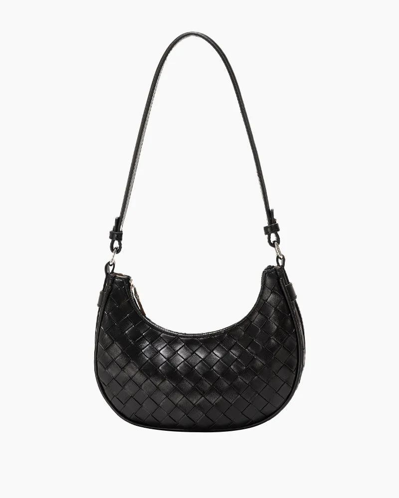 Woven Casual Tote Shoulder Bags