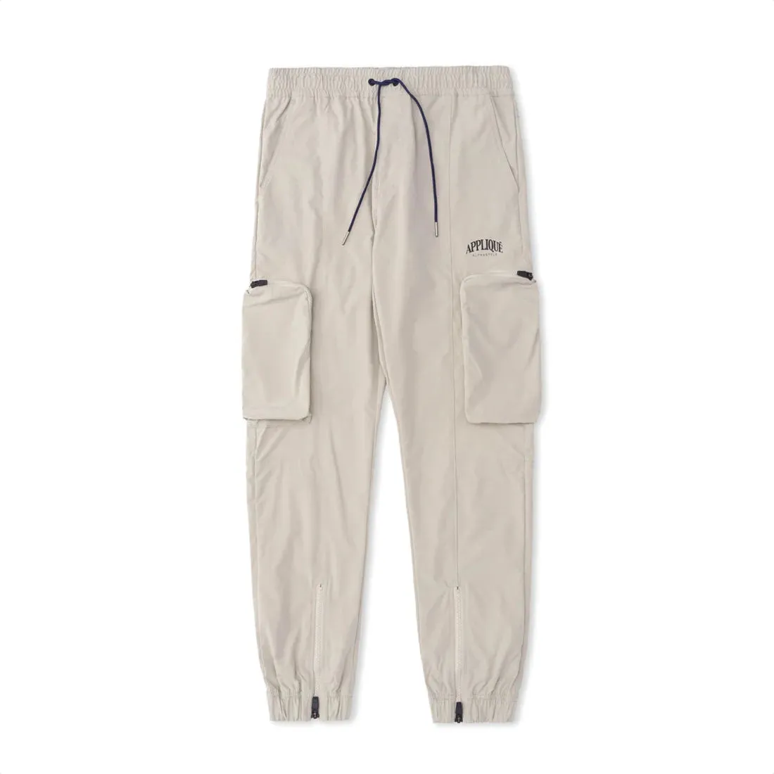 YANCE CARGO ZIP JOGGERS KHAKI